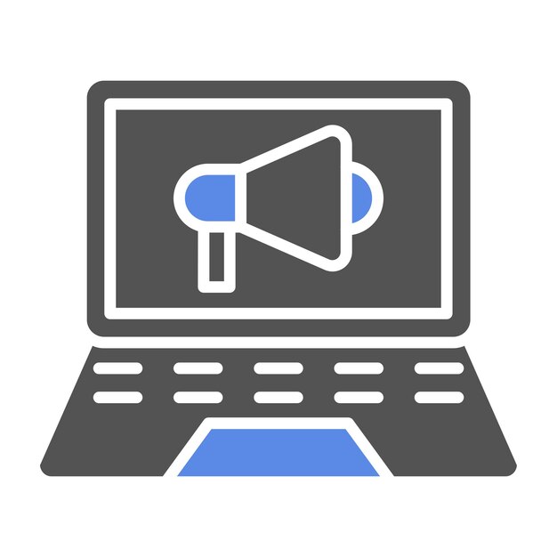 Estilo de icono de marketing de diseño vectorial