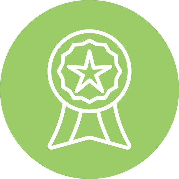 Estilo del icono de la medalla