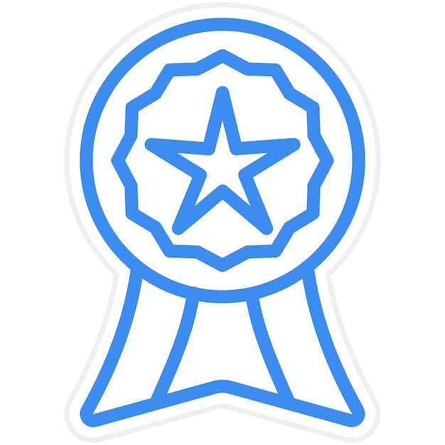 Estilo del icono de la medalla