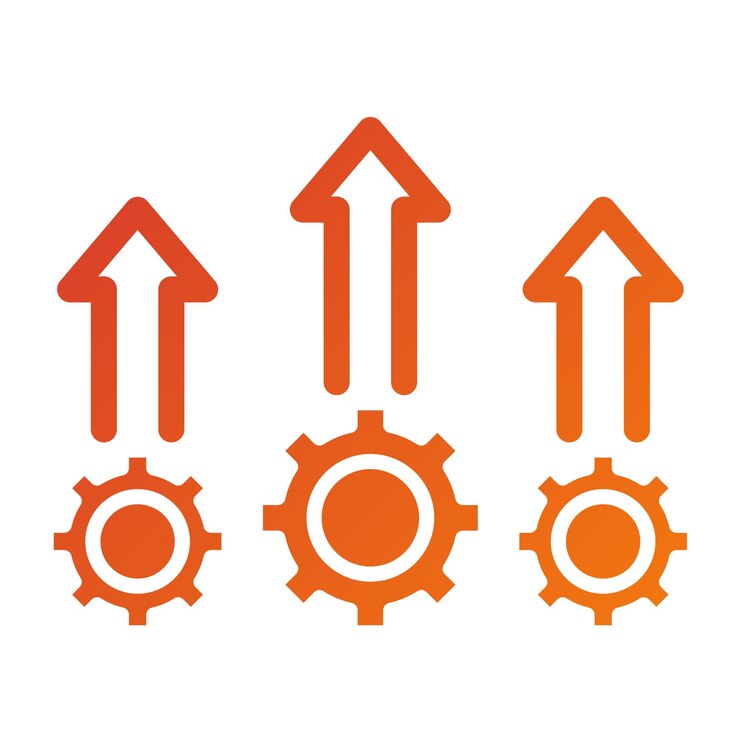 Vector estilo del icono de mejora