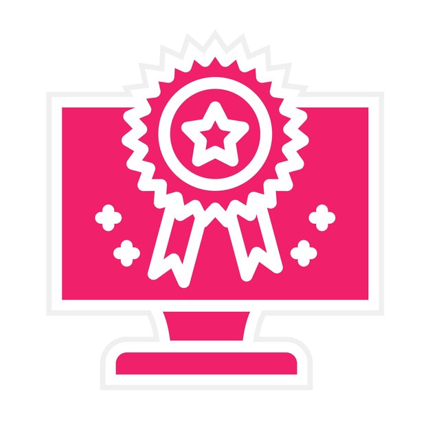 Estilo de icono de las mejores prácticas de diseño vectorial