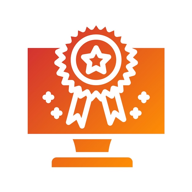Estilo de icono de las mejores prácticas de diseño vectorial