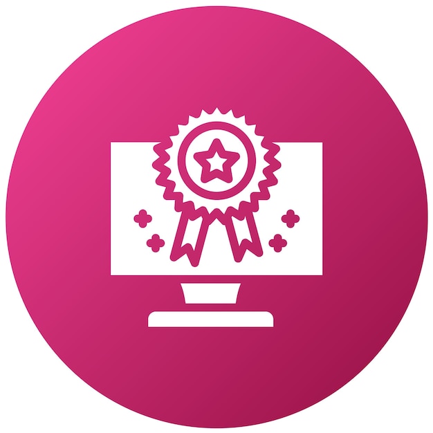 Estilo de icono de las mejores prácticas de diseño vectorial