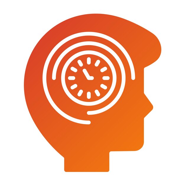 Estilo del icono de la memoria de diseño vectorial