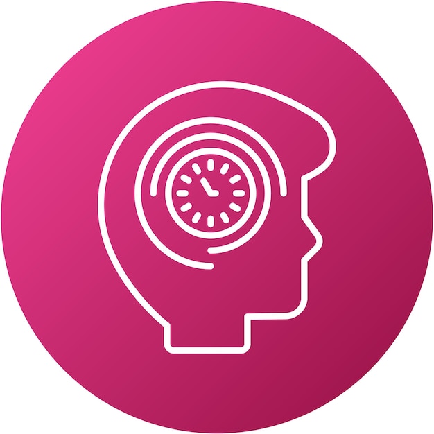 Estilo del icono de la memoria de diseño vectorial