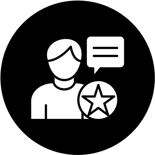 Estilo de icono de mensajería de marca de diseño vectorial
