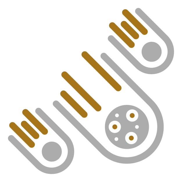 Estilo del icono de los meteoritos