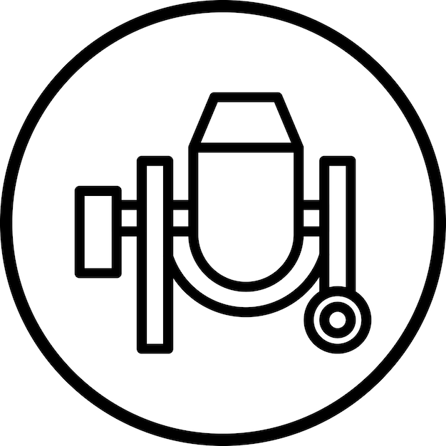 Estilo del icono del mezclador de conciertos
