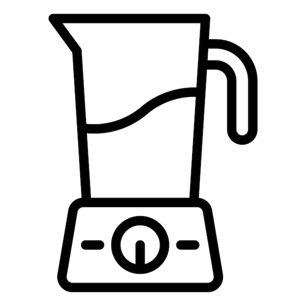 Estilo del icono del mezclador de diseño vectorial