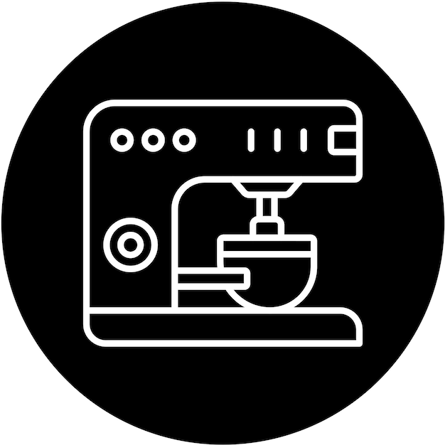 Estilo del icono del mezclador de diseño vectorial