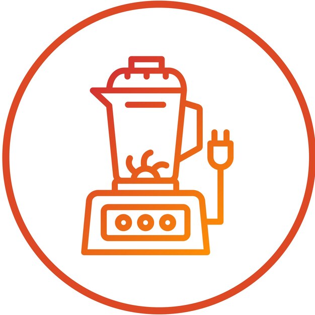 Estilo del icono del mezclador de diseño vectorial