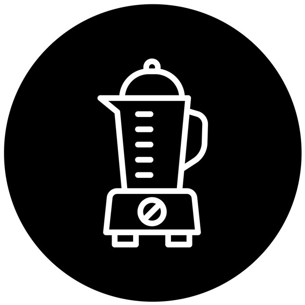 Estilo del icono del mezclador de diseño vectorial