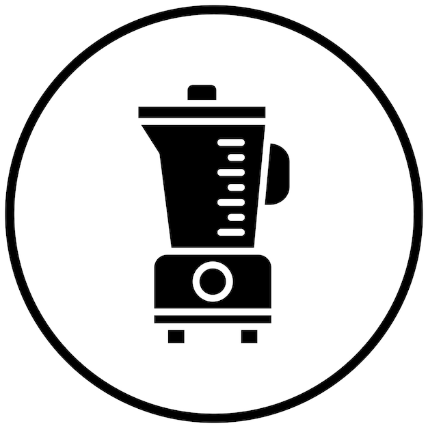 Estilo del icono del mezclador de diseño vectorial