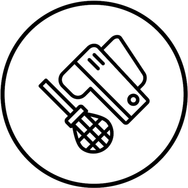 Estilo del icono del mezclador de diseño vectorial