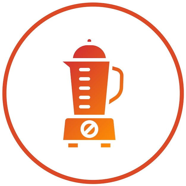 Estilo del icono del mezclador de diseño vectorial