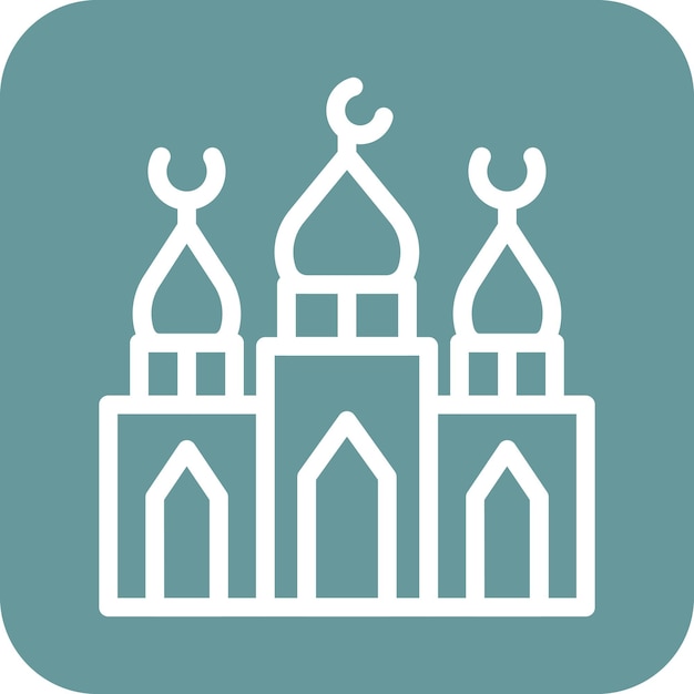 Estilo del icono de la mezquita