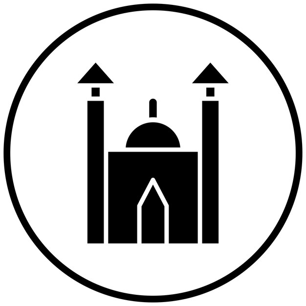 Estilo del icono de la mezquita