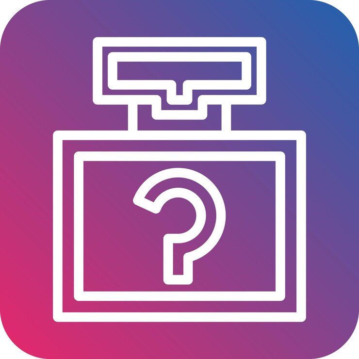 Vector estilo de icono de misterio del juego de diseño vectorial