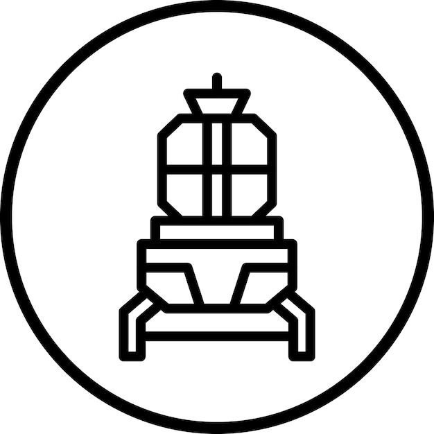 Estilo del icono del módulo de aterrizaje