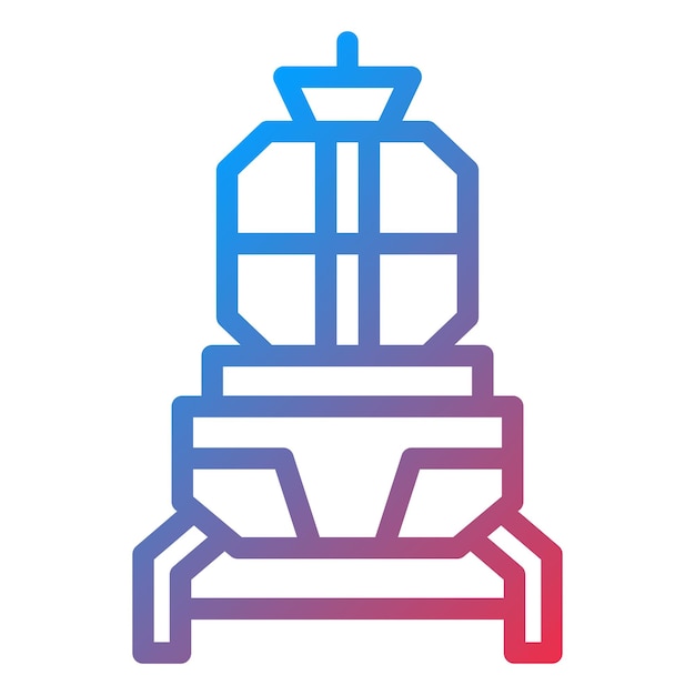 Estilo del icono del módulo de aterrizaje