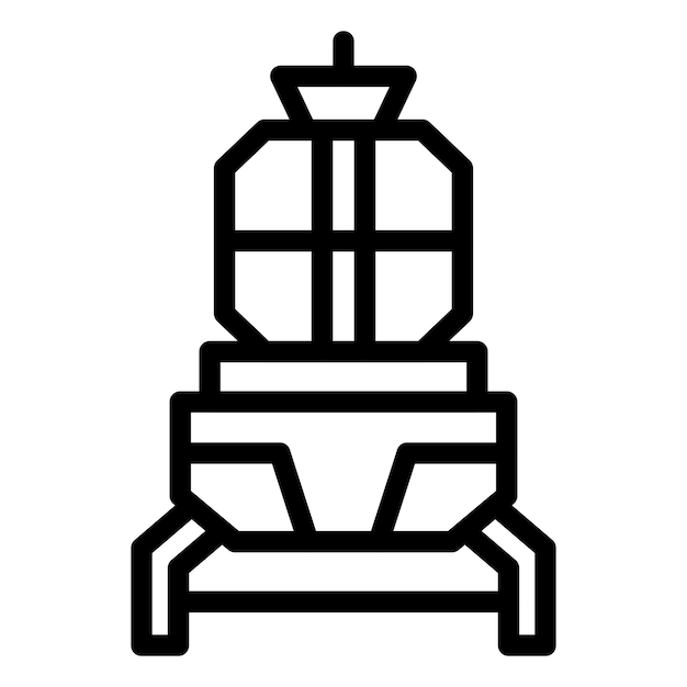 Estilo del icono del módulo de aterrizaje