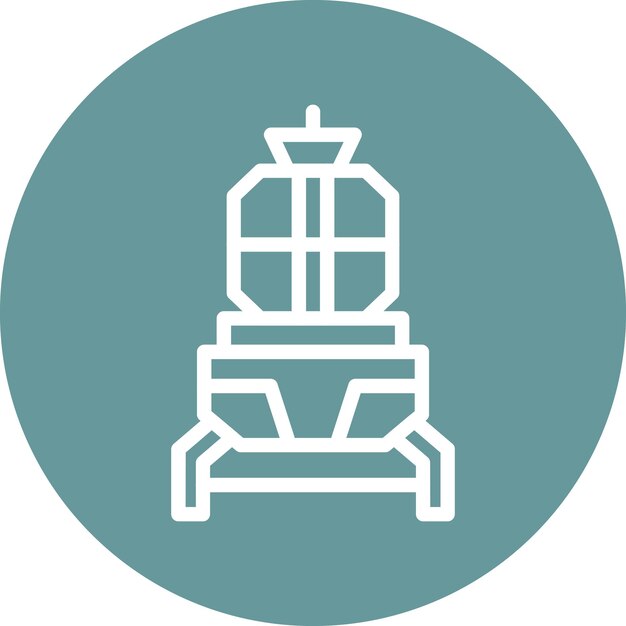 Estilo del icono del módulo de aterrizaje