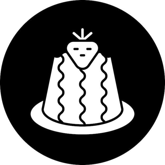 Estilo del icono del molde de diseño vectorial