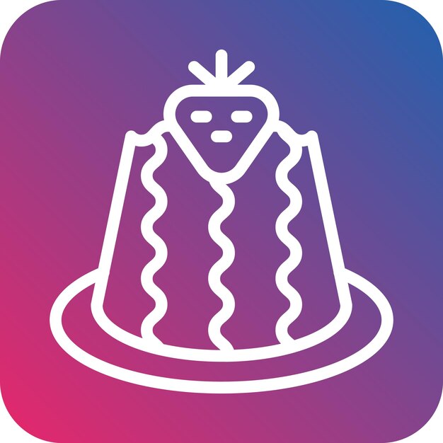Estilo del icono del molde de diseño vectorial