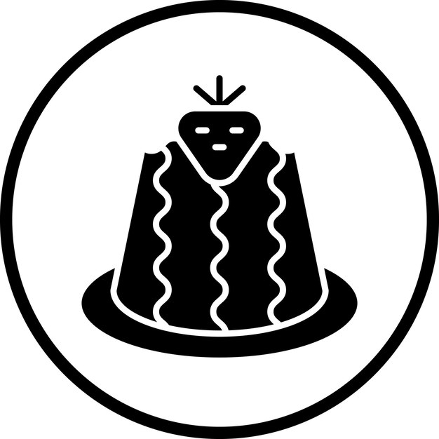 Estilo del icono del molde de diseño vectorial