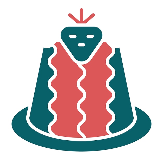 Estilo del icono del molde de diseño vectorial