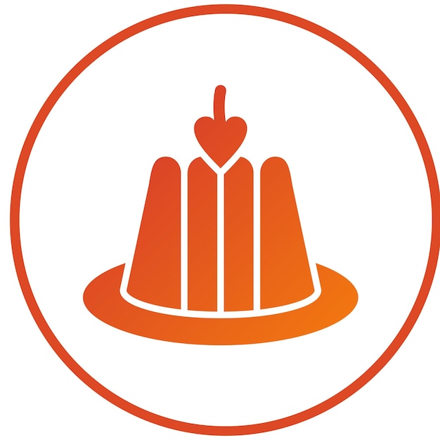 Estilo del icono del molde de diseño vectorial