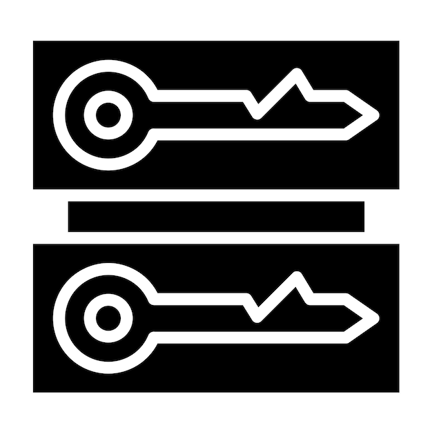 Estilo del icono del molde de diseño vectorial