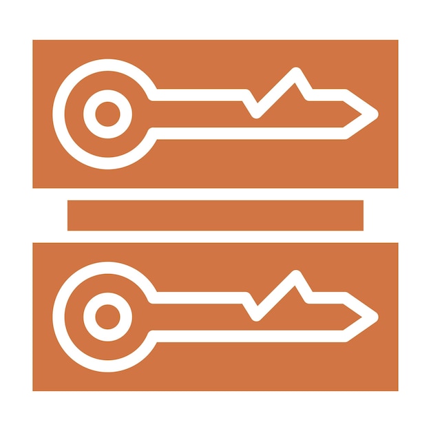 Estilo del icono del molde de diseño vectorial