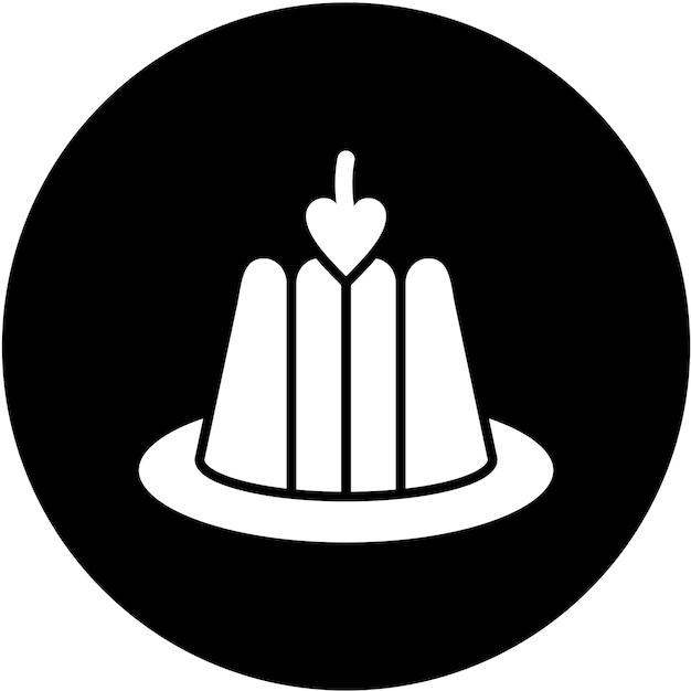 Estilo del icono del molde de diseño vectorial