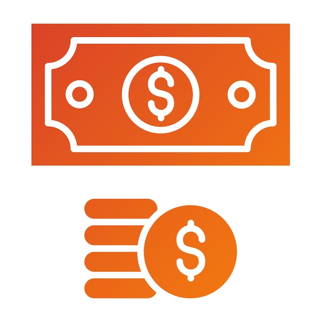 Estilo del icono de la moneda