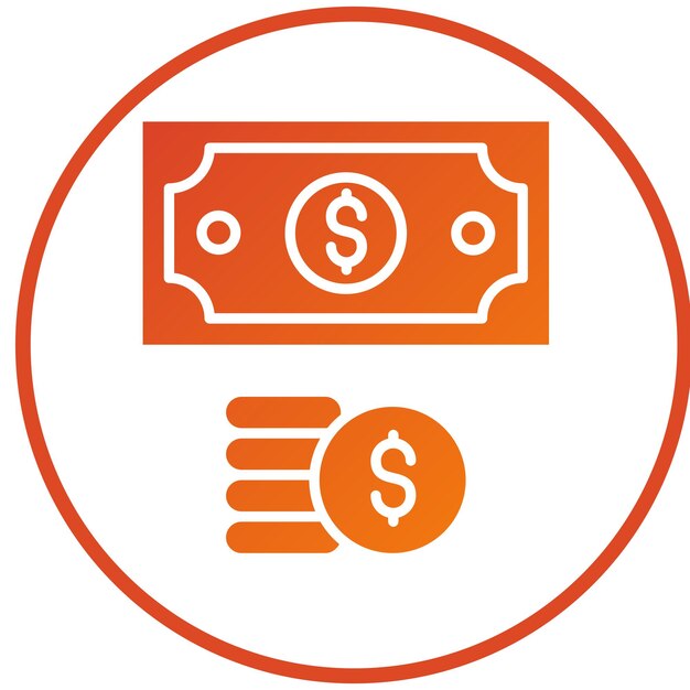 Estilo del icono de la moneda