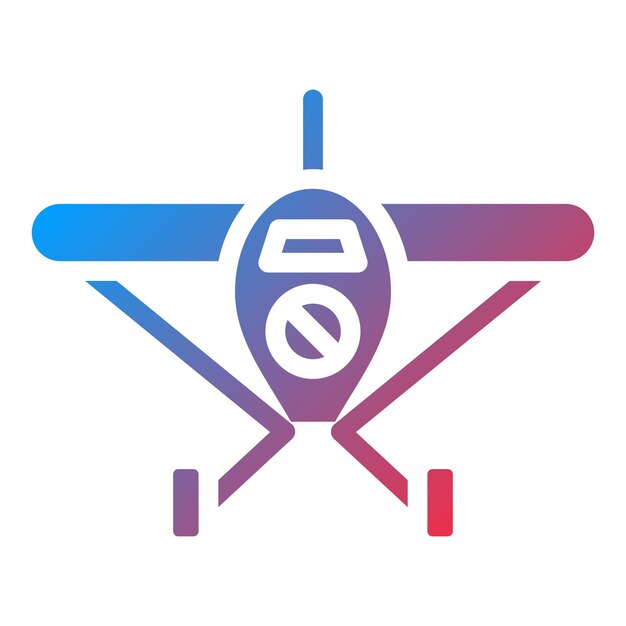 Estilo del icono del monoplano