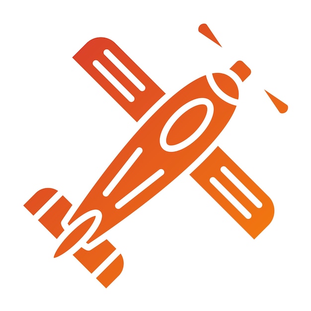 Estilo del icono del monoplano