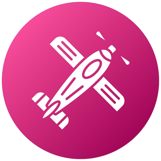 Estilo del icono del monoplano