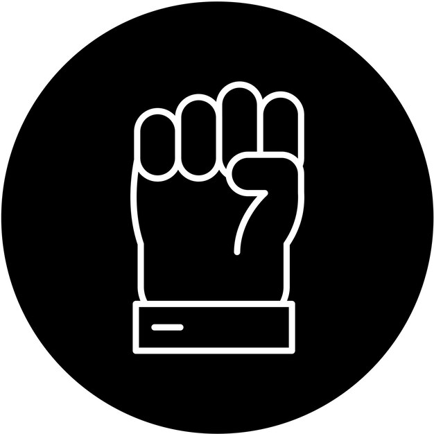 Estilo del icono de motivación del diseño vectorial