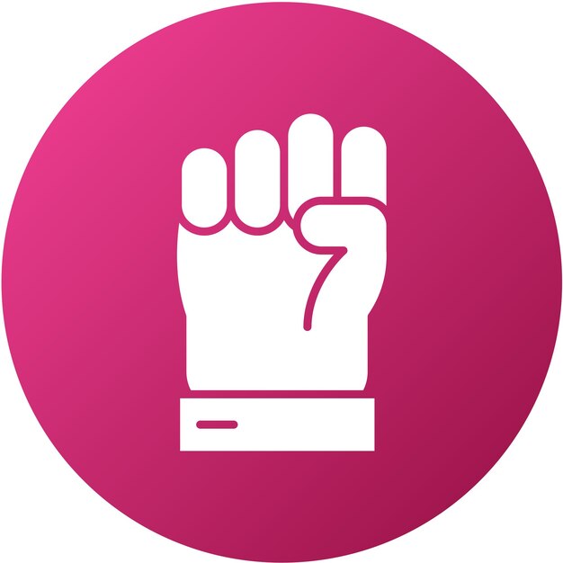 Estilo del icono de motivación del diseño vectorial