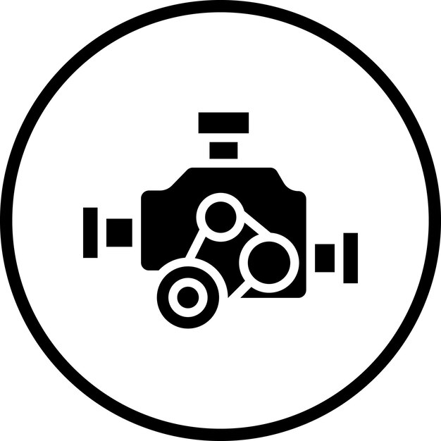 Estilo del icono del motor