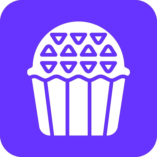 Estilo del icono del muffin