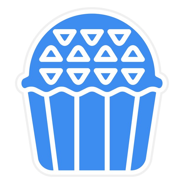 Estilo del icono del muffin