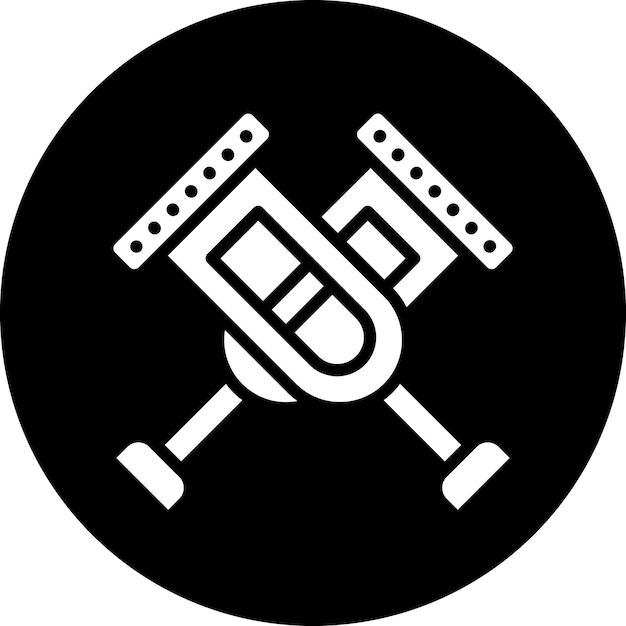 Estilo del icono de la muleta