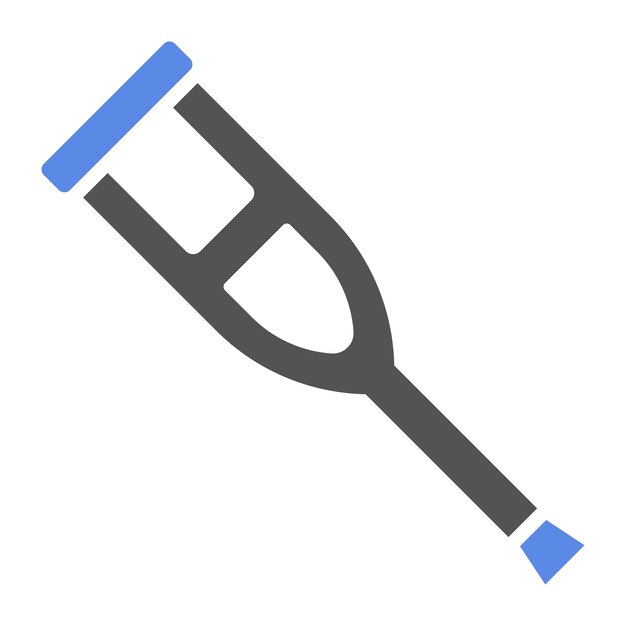 Estilo del icono de la muleta