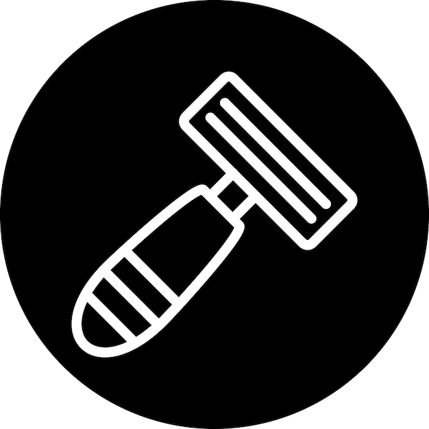 Estilo del icono de la navaja de diseño vectorial