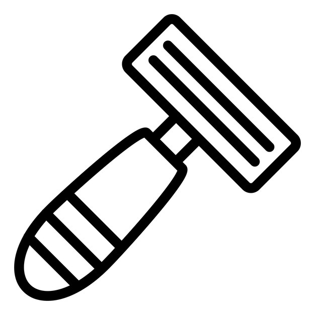Estilo del icono de la navaja de diseño vectorial