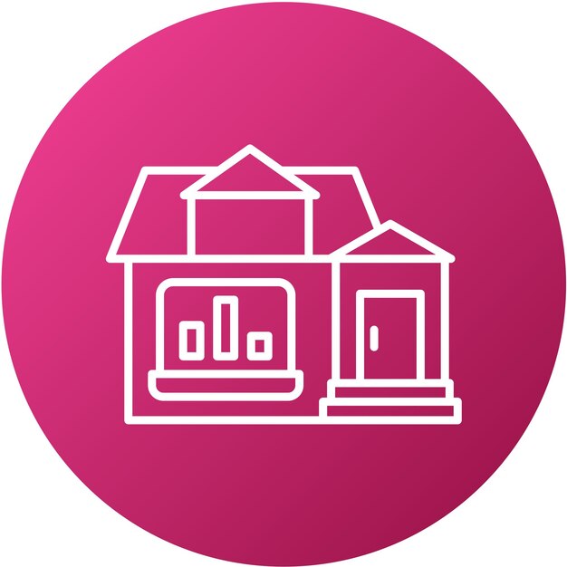 Estilo de icono de negocio remoto de diseño vectorial