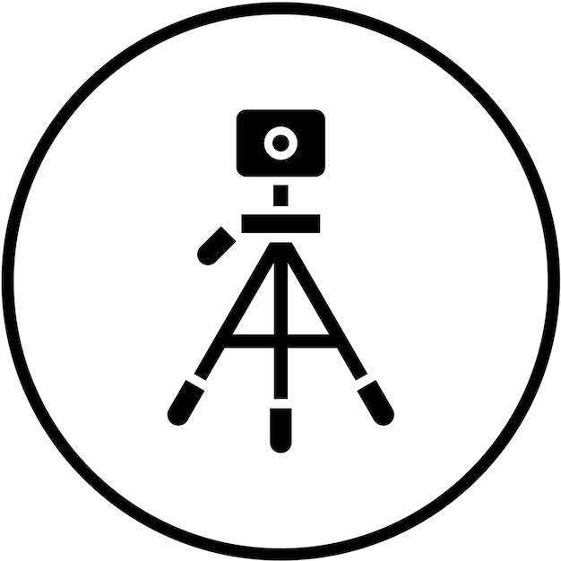Estilo del icono del nivel del láser de diseño vectorial
